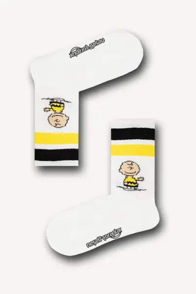 Charlie Brown Atletik Kadın Çorap