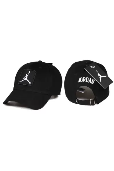 Jordan Siyah Renkli Şapka