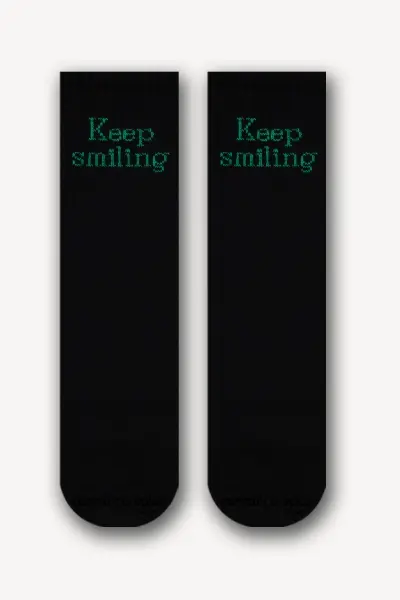Keep Smiling Atletik Kadın Çorap