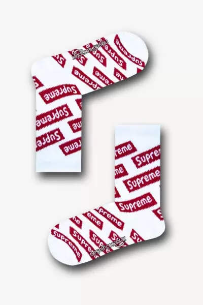 Blok Supreme Desenli Atletik Erkek Çorap