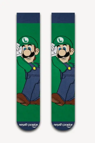 Luigi Renkli Kadın Çorap