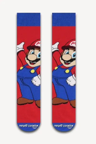 Mario Renkli Kadın Çorap