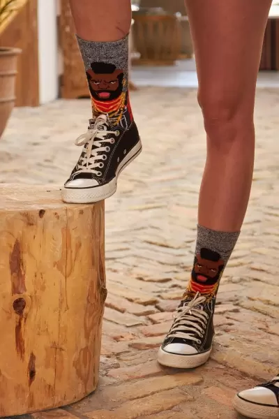 A Takımı Baracus Renkli Kadın Çorap