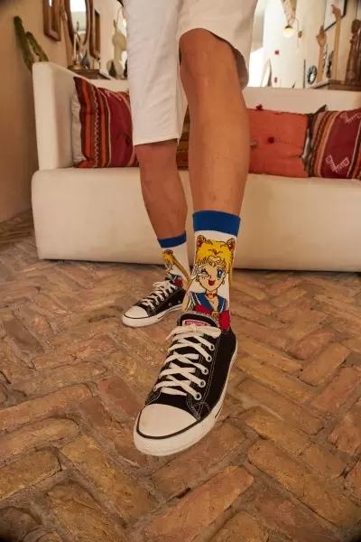 Anime Serena Tsukino Renkli Kadın Çorap