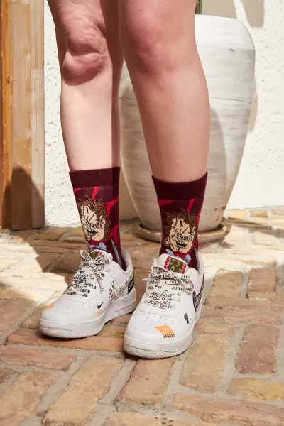 Chucky Renkli Kadın Çorap