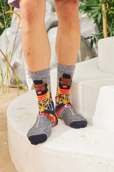 A Takımı Baracus Renkli Erkek Çorap