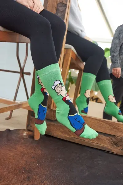 Temel Reis Renkli Kadın Çorap