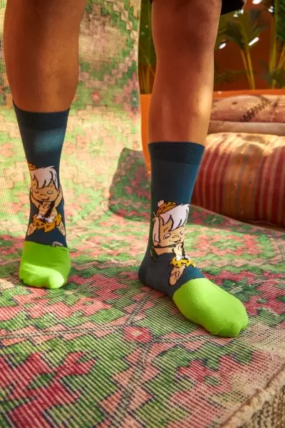 Bam Bam Renkli Erkek Çorap