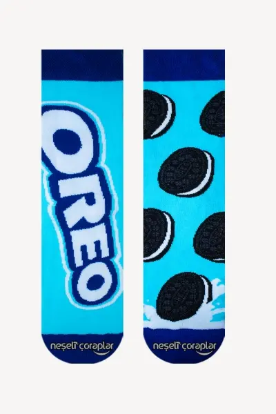 Oreo Renkli Kadın Çorap