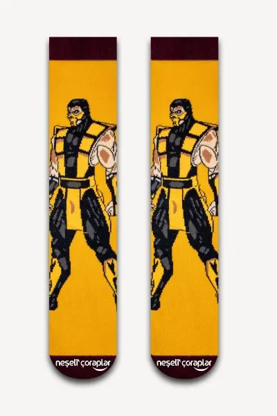 Scorpion Renkli Kadın Çorap