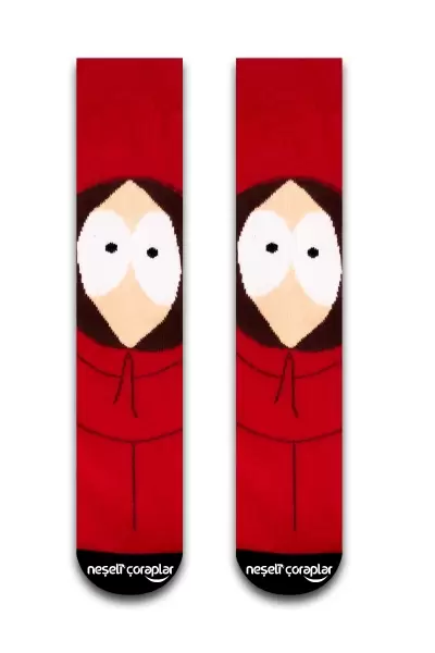 South Park Kenny Renkli Kadın Çorap