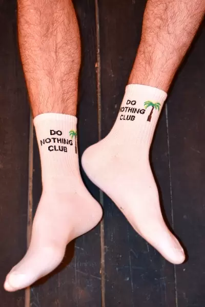 Do Nothing Club Desenli Atletik Erkek Çorap