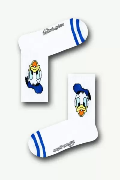 Donald Duck Atletik Kadın Çorap