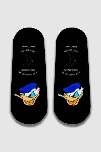 Donald Duck Kadın Babet Çorap