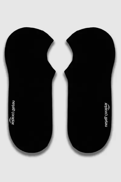 Siyah Renkli Erkek Sneaker Çorap