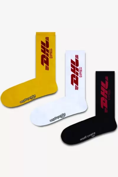 3'lü DHL Atletik Çorap Set