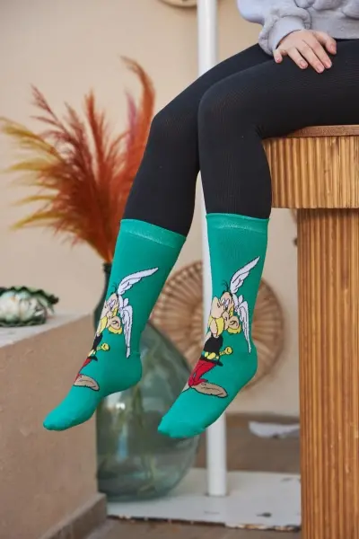 Astrekis Renkli Kadın Çorap
