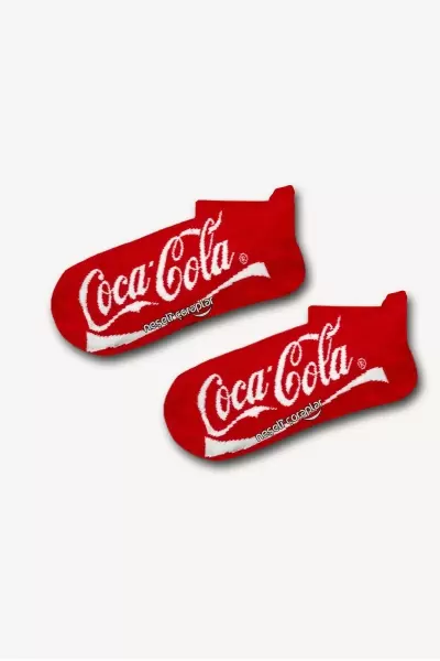 Coca Cola Erkek Patik Çorap