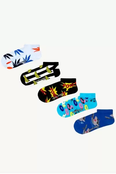 5'li Summer Patik Çorap Set